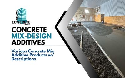 Overview of Concrete Mix Additives & Key Concrete Terms