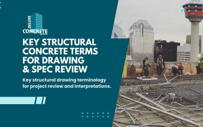 Key Concrete Terms in Structural Concrete Drawing Review