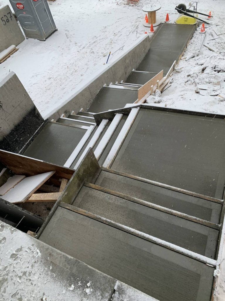 structural concrete stairs