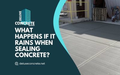 What happens if it rains after sealing driveway?